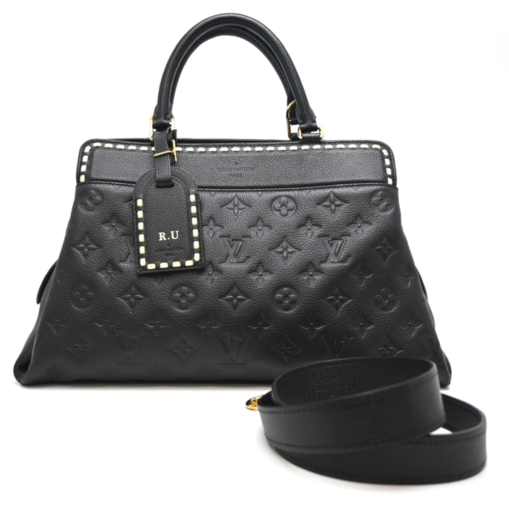 Louis Vuitton Vosges Women's Shoulder Bag M41491 (Discontinued) with Name Tag...